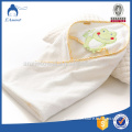 Alibaba China supplier 100% cotton animal embroidery baby hooded towel